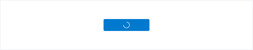 example of a loading indicator inside a button